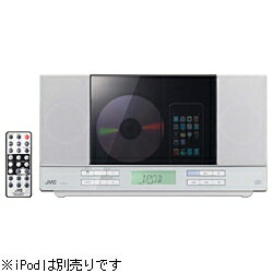 【送料無料】ビクターiPod dock/SD/CD/USB搭載ミニコンポ（ホワイト） NX-PB10-W [NXPB10W]