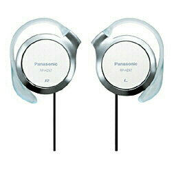パナソニック耳かけ型ヘッドホン(ホワイト) RP-HZ47-W 1.0mコード [RPHZ47]◆01◆