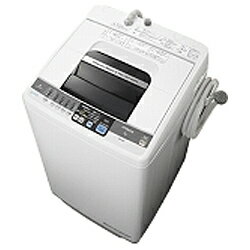 日立全自動洗濯機 「白い約束」（洗濯7.0kg／簡易乾燥3.0kg［化繊］）　NW-7MY-W [NW7MYW]《設置をご希望の方は下記より設置券をお求めください》