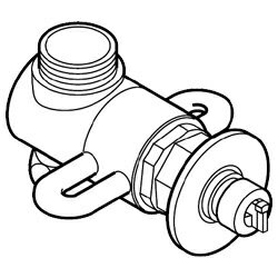 【送料無料】ナショナル食器洗い乾燥機用 分岐栓　CB-F6 [CBF6]