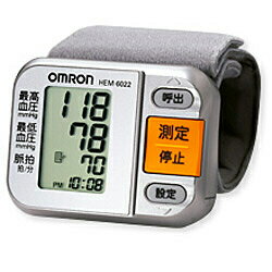 期間限定オムロン手首式デジタル自動血圧計　HEM-6022 [HEM6022]◆14◆