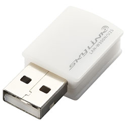 ロジテックUSB2.0対応 無線LANアダプタ（ホワイト）　LAN-W300N/U2SWH [LANW300NU2SWH]