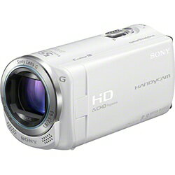【送料無料】ソニーメモリースティック/SD対応　32GBメモリー内蔵　フルハイビジョンビデオカメラ(プレミアムホワイト) HDR-CX270V(WC)[HDRCX270V(WC)]