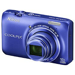 【送料無料】ニコンCOOLPIX S6300（スタイリッシュブルー） [COOLPIXS6300]◆02◆