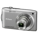 【送料無料】ニコンCOOLPIX S3300（クリスタルシルバー） [COOLPIXS3300]◆02◆【ポイント10倍】8月20日9時59分まで！