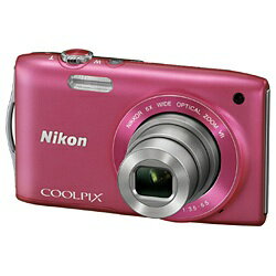 ニコンCOOLPIX S3300（ストロベリーピンク） [COOLPIXS3300]◆02◆10月9日9時59分まで！