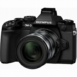 【送料無料】オリンパスオリンパス OM-D E-M1【12-50mm EZ レンズキット】（ブラック）／デジタル一眼 [OLYMPUSOMDEM1]