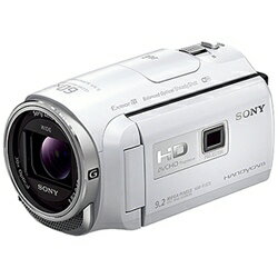 【送料無料】ソニーメモリースティックマイクロ/マイクロSD対応 32GBメモリー内蔵 フルハイビジョンビデオカメラ（ホワイト）　HDR-PJ670(WC) [HDRPJ670]