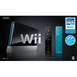 【送料無料】任天堂Wii クロ（Wii Sports Resort同梱）◆04◆【2sp_120810_ blue】