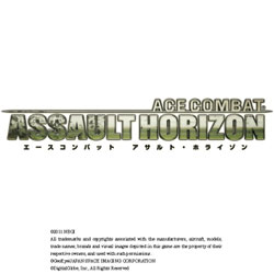 【送料無料】バンダイナムコゲームスACE COMBAT　ASSAULT HORIZON【PS3】