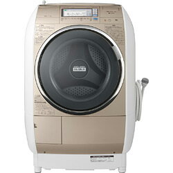 【送料無料】日立【左開き】ドラム式洗濯乾燥機 「ヒートリサイクル 風アイロン・ビッグドラム」（洗濯10.0kg／乾燥6.0kg）　BD-V9400L-N[BDV9400LN]《設置をご希望の方は下記より設置券をお求めください》