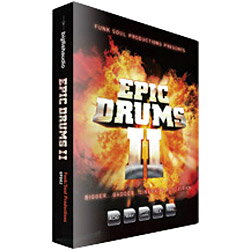 【送料無料】クリプトン・フューチャー〔BIG FISH AUDIO〕 EPIC DRUMS 2 （エピック ドラムズ 2）