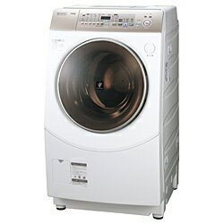 【送料無料】シャープ【左開き】 ドラム式洗濯乾燥機 （洗濯10.0kg／乾燥6.0kg）　ES-V530-NL ゴールド系 [ESV530NL]《設置をご希望の方は下記より設置券をお求めください》