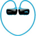 ソニーヘッドホン一体型デジタルオーディオプレーヤー walkman(ブルー/4GB) NWD-W273L [NWDW273L]