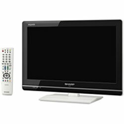 【送料無料】シャープ19V型 地上・BS・110度CSチューナー内蔵 ハイビジョン液晶テレビ AQUOS LC-19K7W(USB HDD録画対応) [LC19K7W]