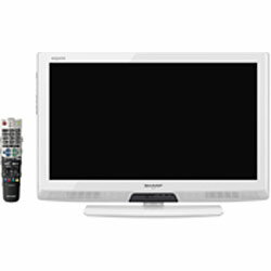 【送料無料】シャープ26V型 地上・BS・110度CSチューナー内蔵 ハイビジョン液晶テレビ AQUOS LC-26V7W(USB HDD録画対応) [LC26V7W]