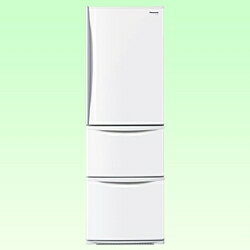 【送料無料】パナソニック《基本設置料金セット》 3ドア冷蔵庫 （365L）　NR-C37AM-W ホワイト [NRC37AMW]