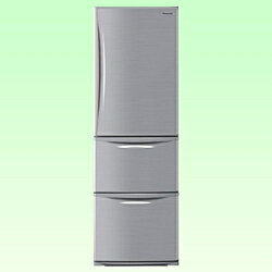 【送料無料】パナソニック《基本設置料金セット》 3ドア冷蔵庫 （365L）　NR-C37AM-S フロスティーシルバー [NRC37AMS]