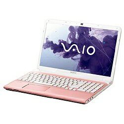 【送料無料】ソニーVAIO Eシリーズ [Office付き] SVE15119FJP (2012年夏モデル・ピンク) [SVE15119FJP]