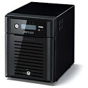 【送料無料】バッファロー外付HDD ［LAN・16TB］ RAID 6／5／10／1／0対応・4ドライブ搭載モデル　TS5400D1604 [TS5400D1604]