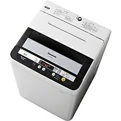 パナソニック全自動洗濯機（洗濯5.0kg／簡易乾燥1.5kg）　NA-F50B6-H グレー [NAF50B6H]