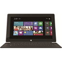 マイクロソフトSurface(サーフェス)RT 64GB Touch Coverセットモデル [Windowsタブレット] 9JR-00019 (2013年春モデル・カバーブラック) [9JR00019]]※発売日以降のお届け※