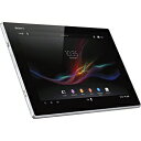 ソニーSony Xperia Tablet Zシリーズ [Androidタブレット] SGP312JPW (2013年春モデル・ホワイト) [SGP312JPW]