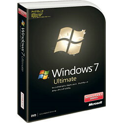 【送料無料】マイクロソフトWindows 7 Ultimate SP1 ≪アップグレード≫