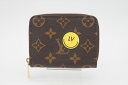☆安心の3大保証☆ Aランク ≪LOUIS VUITTON ルイヴィトン/コインケース≫ M60067 モノグラム ジッピー コインパース コクリコ ブラウン レッド 極美品 送料無料【中古】