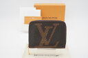 ☆安心の3大保証☆ ABランク ≪LOUIS VUITTON ルイ ヴィトン/コインケース≫ M69354 ジッピー コインパース モノグラム ジャイアント ブラウン 2020年製造 美品 送料無料【中古】
