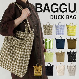 新作入荷! <strong>BAGGU</strong> バグー バグゥ バグ トートバッグ 2way ショルダーバッグ Duck Bag ダック キャンバスバッグ 【正規品】 DUCK