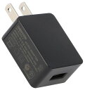 ショッピングusb GENTOS(ジェントス) 充電式製品用 USB ACアダプター AD-029FV-2 ANSI規格準拠 ブラック 幅33.7×奥行21.4×高さ58mm