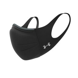 UNDER ARMOUR UA スポーツ<strong>マスク</strong> 1枚 フェザーウエイト Black/Black /Silver Chrome MDLG