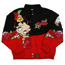 ★レディース★JH DESIGN BETTY BOOP JACKET(BLACK×RED)