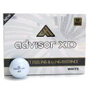 アドバイザー advisor ゴルフボール(12ピース) ゴルフボール ADXD12P 12ピース 4939887720366 WHITE(ホワイト) メンズレディース