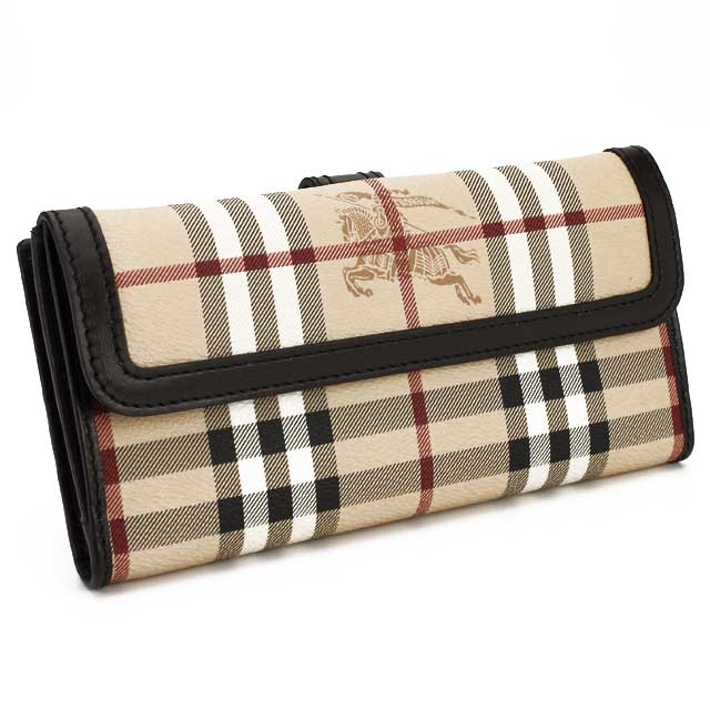 【35％OFF】【送料無料】【SALE】バーバリー (BURBERRY) Wホック長財布3640450CLASSIC CHECK/CHOCO ベージュ系/ブラウン系 参考定価36,750円(税込)【セール】【メンズ】【レディース】