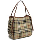 バーバリー (BURBERRY) SM CANTER トートバッグ 4028897 HONEY/TAN ブラウン系 マルチカラー 【レディース】(ハウスチェック バッグ トート)