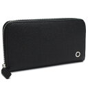 ブルガリ BVLGARI 財布 二つ折り 長財布 小銭入れ付き 282347 BLACK ブラック 【メンズ】
