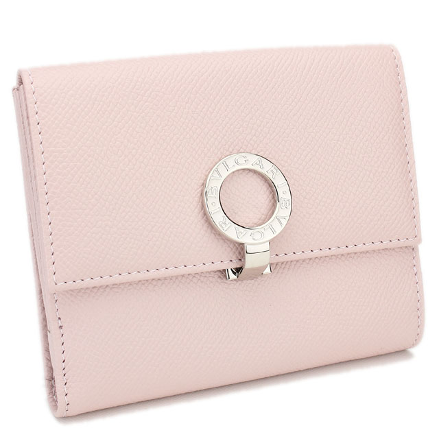 【ビッグヒット特別価格】【33％OFF】【送料無料】ブルガリ (BVLGARI) Wホック財布3041101PINK ピンク /ボルドー 参考定価67,200円(税込)【セール】【レディース】【SALE】