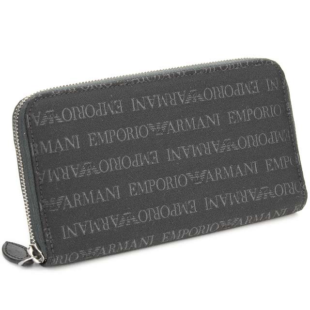 エンポリオ・アルマーニ (EMPORIO ARMANI) ラウンドファスナー長財布E/AYEME4903-YCF04-88690GRIGIO/GRIGIO グレー 参考定価34,650円(税込)