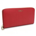 フルラ (FURLA) BABYLON ラウンドファスナー 長財布 PR82 871022 B30 RUB RUBY レッド系 【レディース】(財布 バビロン)