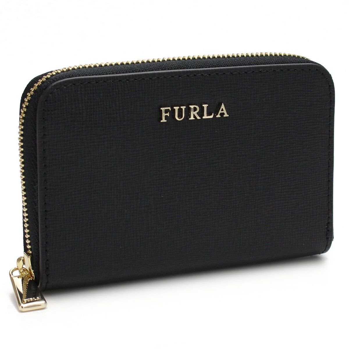 フルラ (FURLA) BABYLON キーリング付 小銭入れ RM75 870283 B30 O60 ONYX ブラック 【レディース】(キーケース 兼 コインケース バビロン)