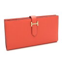 エルメス HERMES 財布 二つ折り 長財布 小銭入付き ...