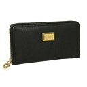 マーク バイ マーク・ジェイコブス (MARC BY MARC JACOBS)ラウンドファスナー長財布M303467-80001BLACK(ブラック)