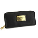 マーク バイ マーク・ジェイコブス (MARC BY MARC JACOBS) ラウンドファスナー長財布M3112424-80001BLACK ブラック 参考定価33,600円(税込)