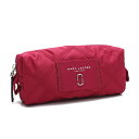 マーク ジェイコブス (MARC JACOBS) ナイロン コスメ ポーチ M0012159 655 RASPBERRY ピンク系 【レディース】
