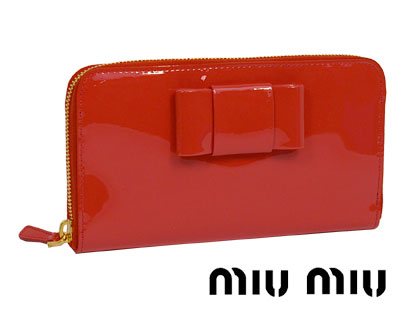 30%OFF~E~E (MIUMIU)Eht@Xi[z5M0506 VERNICE FIOCCO CORALLOR[ yyMt_..