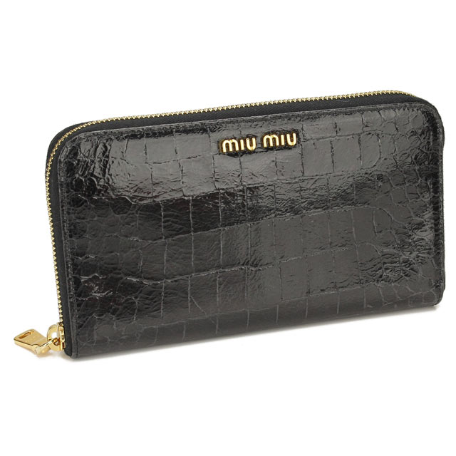 32%OFF~E~E (MIUMIU)zEht@Xi[5M0506-ST.COCCO LUX-NEROubNyyMt_zyyMt_̂..