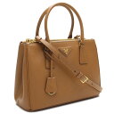 プラダ (PRADA) トートバッグ 1BA863 NZV F098L CARAMEL ブラウン系 【レディース】