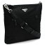 プラダ アウトレット (PRADA(OUTLET)) ナイロン 斜め掛け ショルダーバッグ 1BH715-O ZOT F0002 NERO ブラック 【レディース】